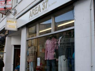 Area 37 clothes shop Caerphilly