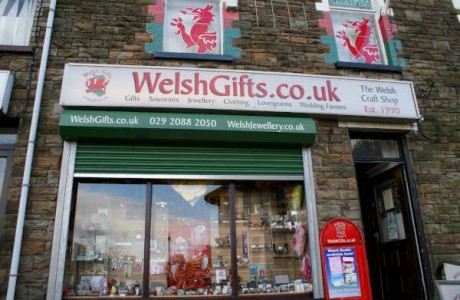 Welsh Gifts shop in Caerphilly